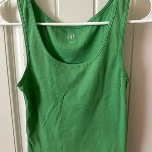 green GAP tank top
